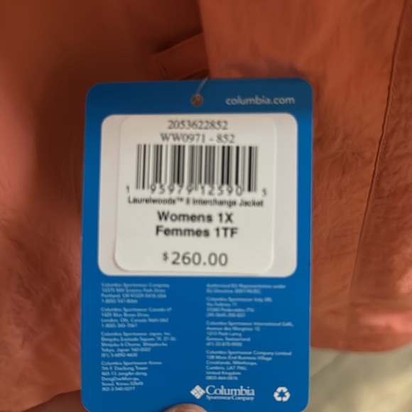 New Casual Columbia Jacket NWT - Picture 10 of 10